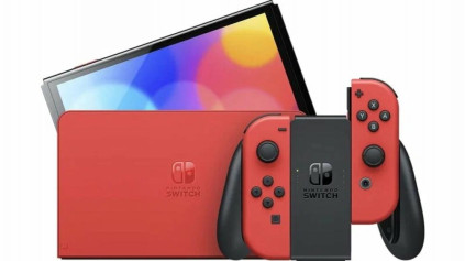 Nintendo Switch OLED 64 �� Mario Red Edition