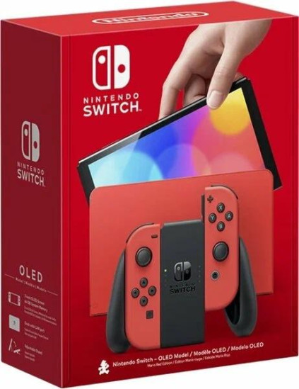 Nintendo Switch OLED 64 �� Mario Red Edition
