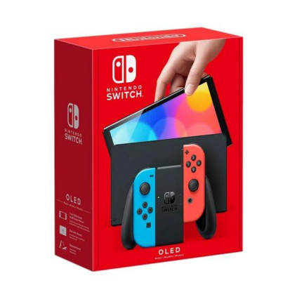 Nintendo Switch OLED 64 ��, �������� �����/�������� �������