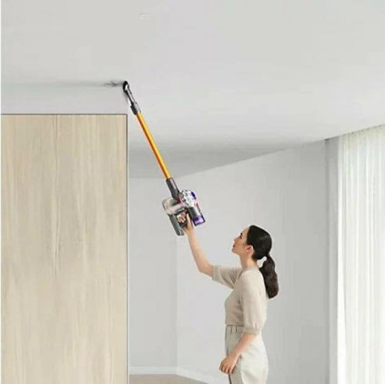 Dyson V8 Absolute, silver/yellow