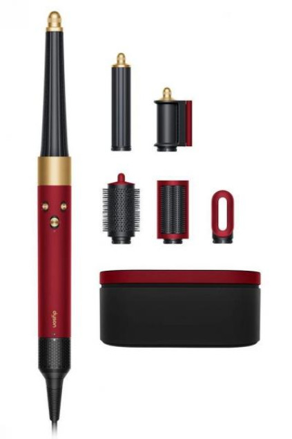 Dyson Airwrap ID Long HS08, barrel red velvet/gold