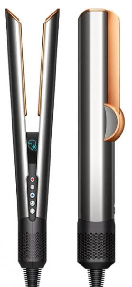 Dyson Airstrait HT01, bright nickel/bright cooper