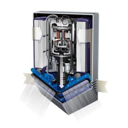 Dyson Airblade V Hand Dryer HU02, Nickel