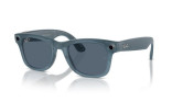 Ray-Ban Wayfarer Matte Jeans/Polar Dusty Blue (50)