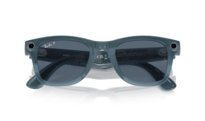 Ray-Ban Wayfarer Matte Jeans/Polar Dusty Blue (50)
