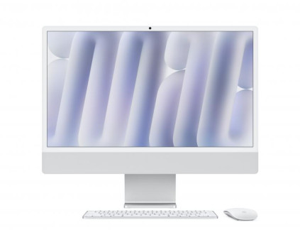 Apple iMac 24 M4 (M4 8-core CPU/16GB/256Gb/8-Core GPU), Silver