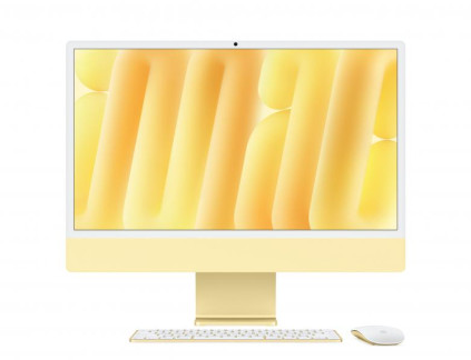 Apple iMac 24 M4 (M4 10-core CPU/24GB/512Gb/10-Core GPU), Yellow