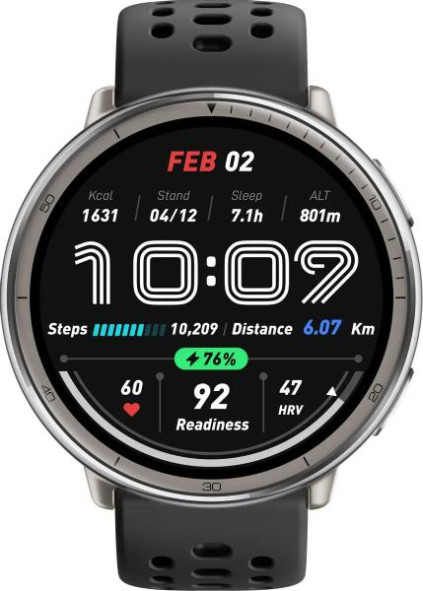 Amazfit Active 2R Standard, Black