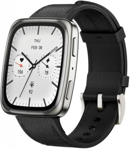 Amazfit Active 2S, Black Leather