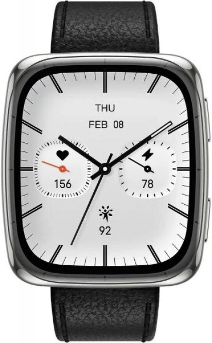 Amazfit Active 2S, Black Leather