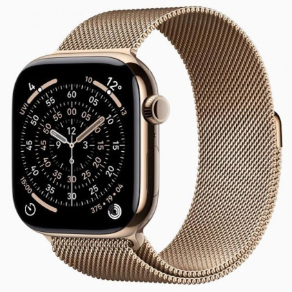 Apple Watch Series 11 42mm Titanium, Gold