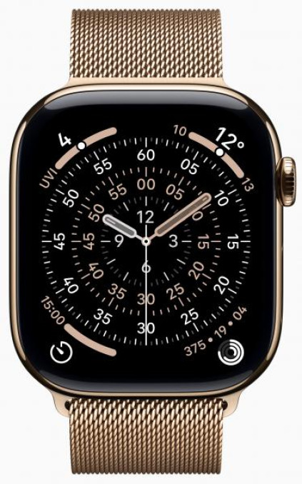 Apple Watch Series 11 42mm Titanium, Gold