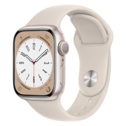Apple Watch Series 8 45 �� Aluminium Case, starlight