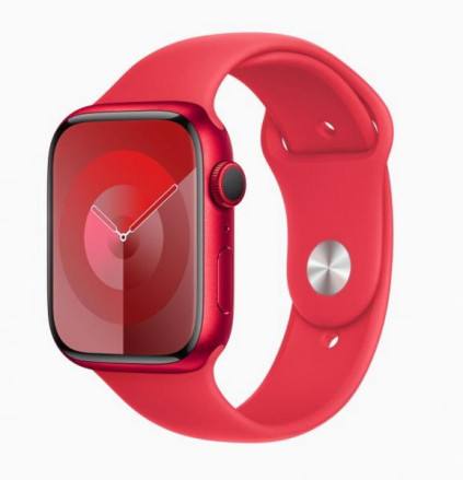 Apple Watch Series 9 41 �� Aluminium, red