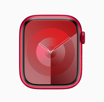 Apple Watch Series 9 41 �� Aluminium, red