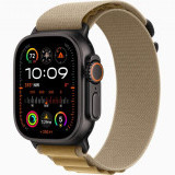 Apple Watch Ultra 2 49 �� Titanium Case, ������/Tan Alpine Loop (2024)
