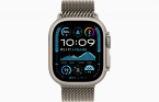 Apple Watch Ultra 2 49 �� Titanium Case, ���������/Natural Titanium Milanese Loop (2024)