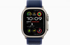Apple Watch Ultra 2 49 �� Titanium Case, ���������/Blue Trail Loop (2024)