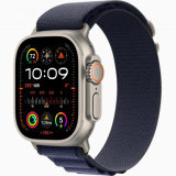 Apple Watch Ultra 2 49 �� Titanium Case, ���������/Navy Alpine Loop (2024)