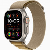 Apple Watch Ultra 2 49 �� Titanium Case, ���������/Tan Alpine Loop (2024)