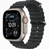 Apple Watch Ultra 3 Natural, Black - Ocean Band