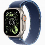 Apple Watch Ultra 3 Natural, Blue Bright Blue - Trail Loop