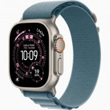 Apple Watch Ultra 3 Natural, Light Blue - Alpine Loop