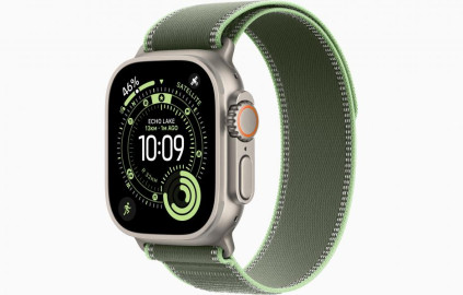 Apple Watch Ultra 3 Natural, Green Neon - Trail Loop