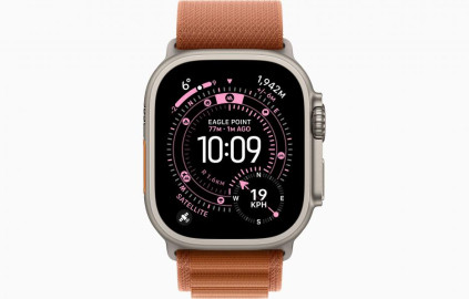 Apple Watch Ultra 3 Natural, Terra Cotta - Alpine Loop
