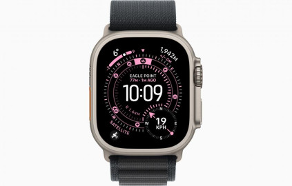 Apple Watch Ultra 3 Natural, Black - Alpine Loop