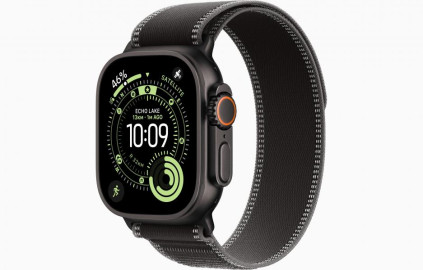 Apple Watch Ultra 3 Black, Black Charcoal - Trail Loop