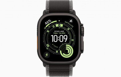 Apple Watch Ultra 3 Black, Black Charcoal - Trail Loop