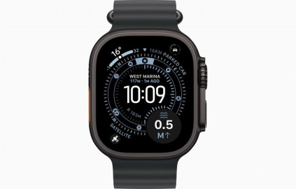 Apple Watch Ultra 3 Black, Black - Ocean Band