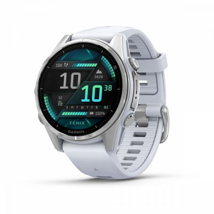 Garmin Fenix 8, 43mm, Silver Sapphire Amoled