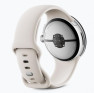 Google Pixel Watch 3 (41mm), Polished Silver Aluminum case / Porcelain Active Band