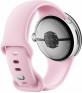 Google Pixel Watch 3 (41mm), Polished Silver Case/Rose Quartz Active Band